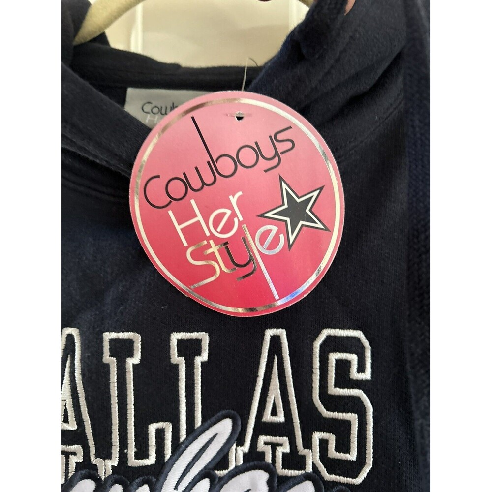 Dallas Cowboys Hoodie Womens Size Large Her Style NFL Football New - Picture 3 of 6
